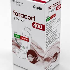 Foracort Inhaler 400 with Dose Counter