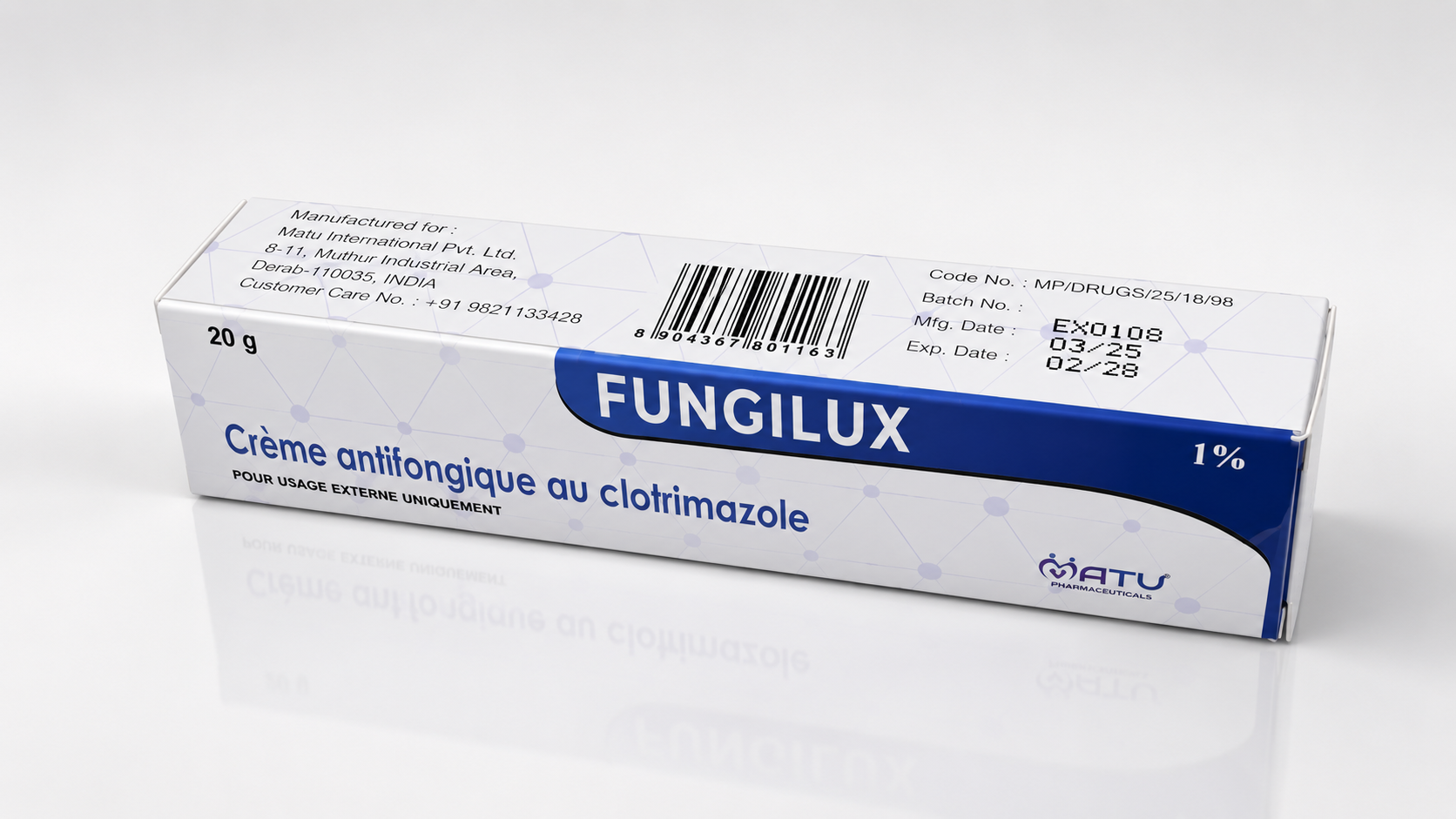 Fungilux Cream 1% – 20g