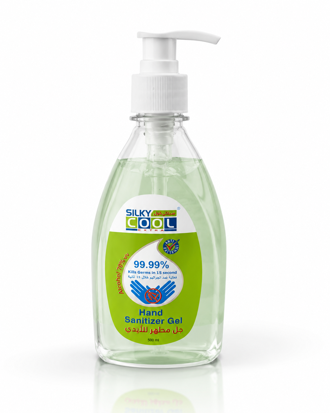 Silky Cool Extra Hand Sanitizer Gel 500ml