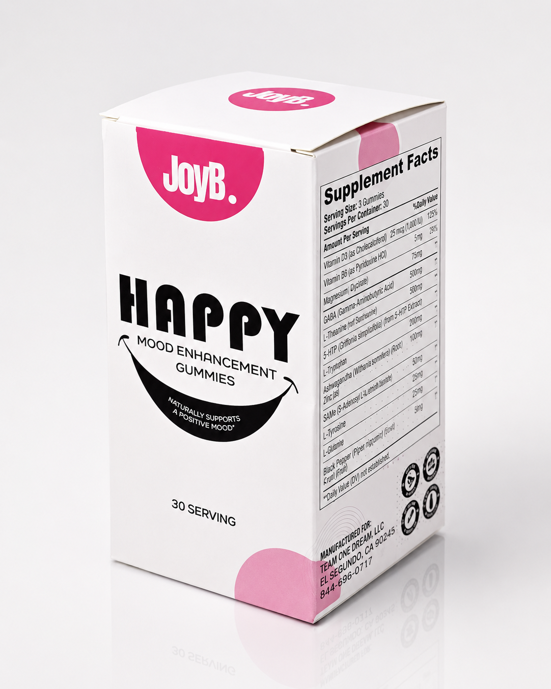 JoyB.® Happy Mood Enhancement Gummies