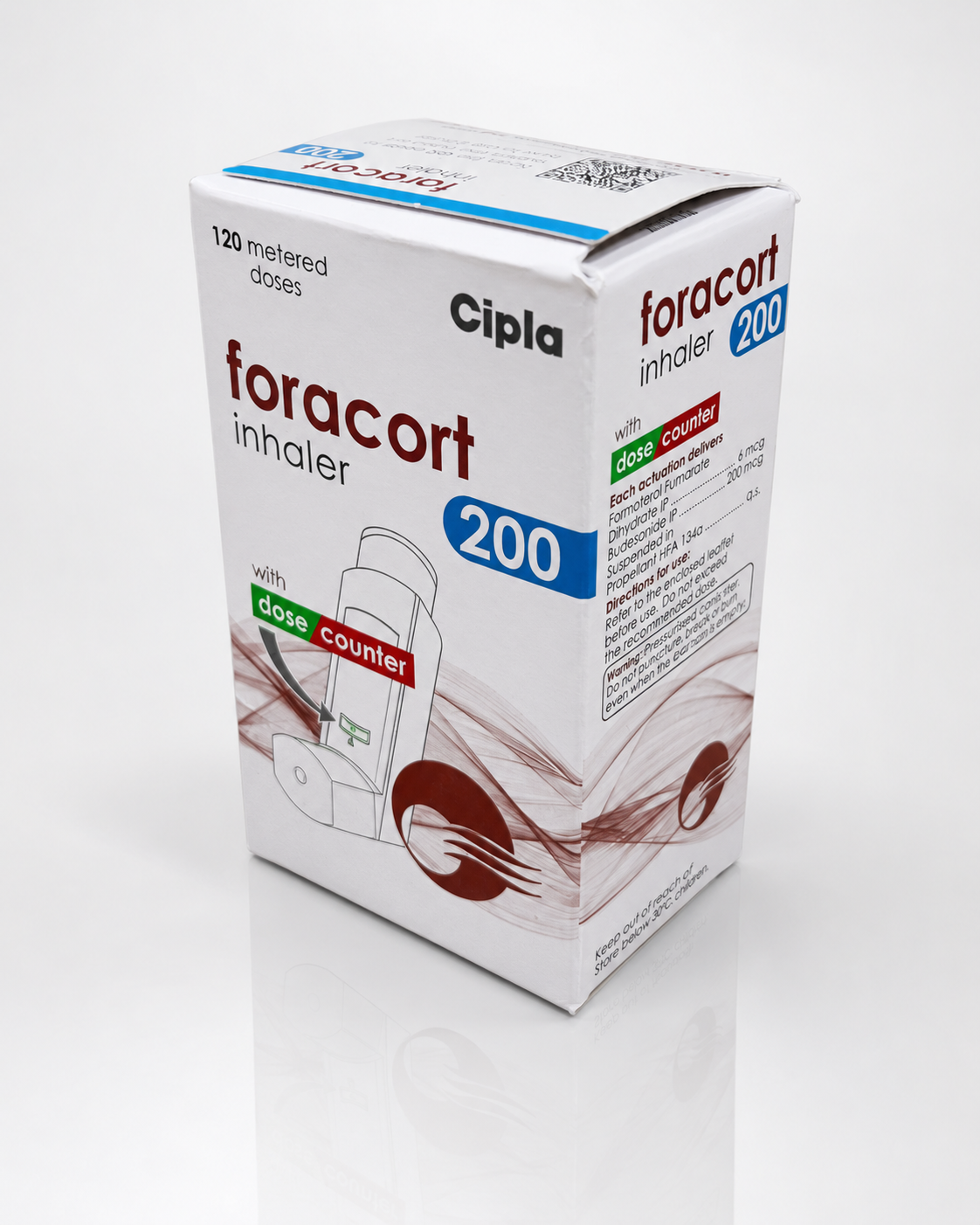 Foracort Inhaler 200 with Dose Counter