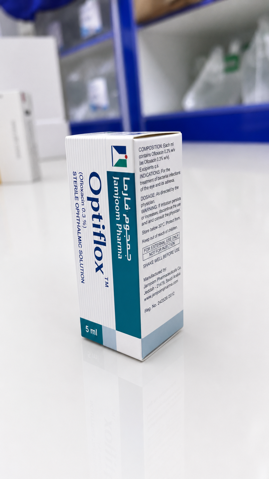 Optiflox™ Sterile Ophthalmic Solution 5ml