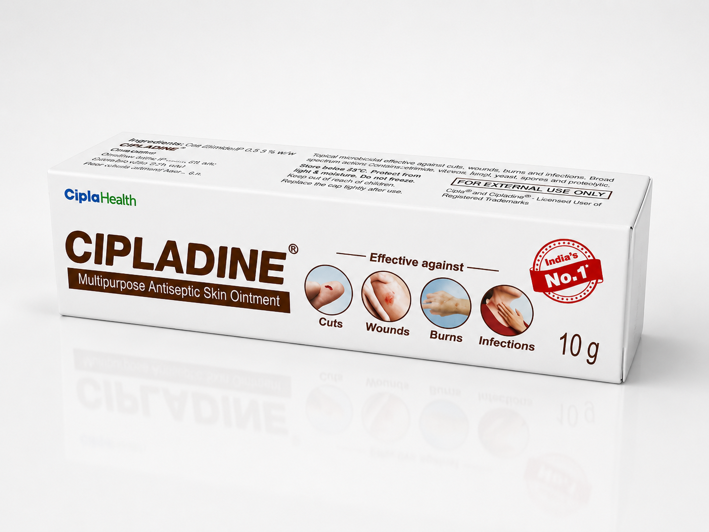 CIPLADINE® Multipurpose Antiseptic Skin Ointment 10g