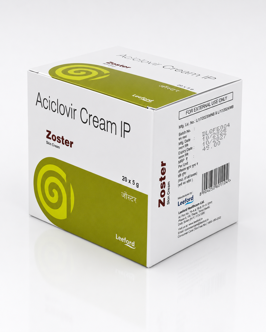 Zoster® Acyclovir Cream IP