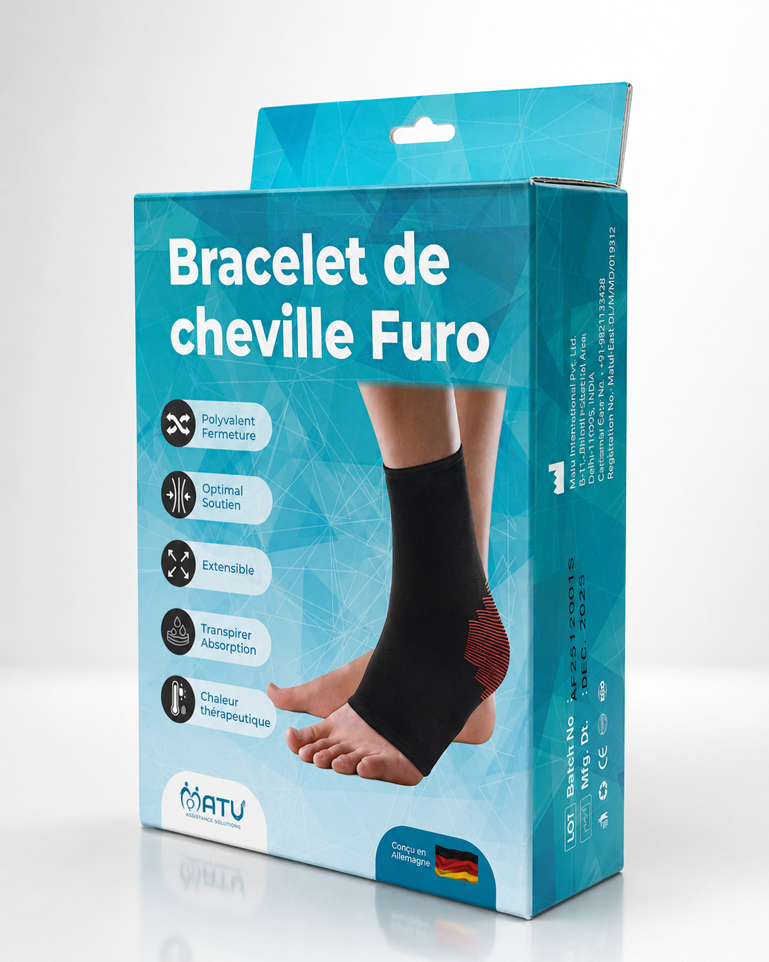 Elastic Ankle Support Sleeve