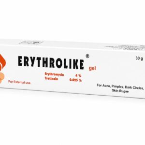 Erythrolike Gel – Erythromycin 4% & Tretinoin 0.025% 30g