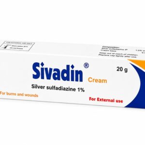 Sivadin Silver Sulfadiazine 1% Cream 20g
